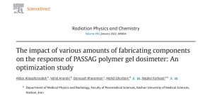 The impact of various amounts of fabricating components on the response of PASSAG polymer gel dosimeter: An optimization study